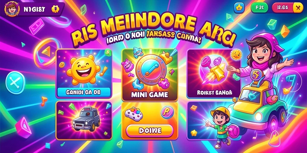 Tampilan awal yang menarik dengan banyak pilihan tema.