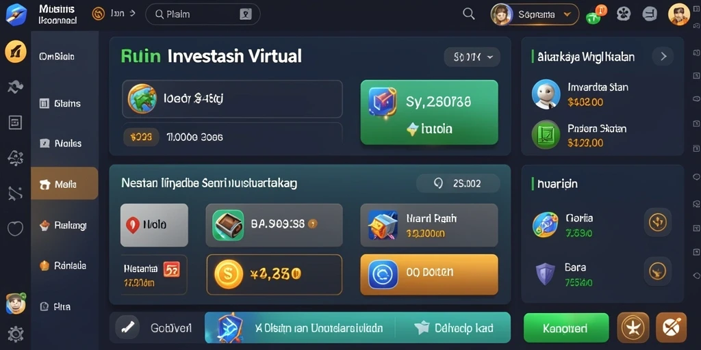 Tampilan awal yang memukau dan intuitif.