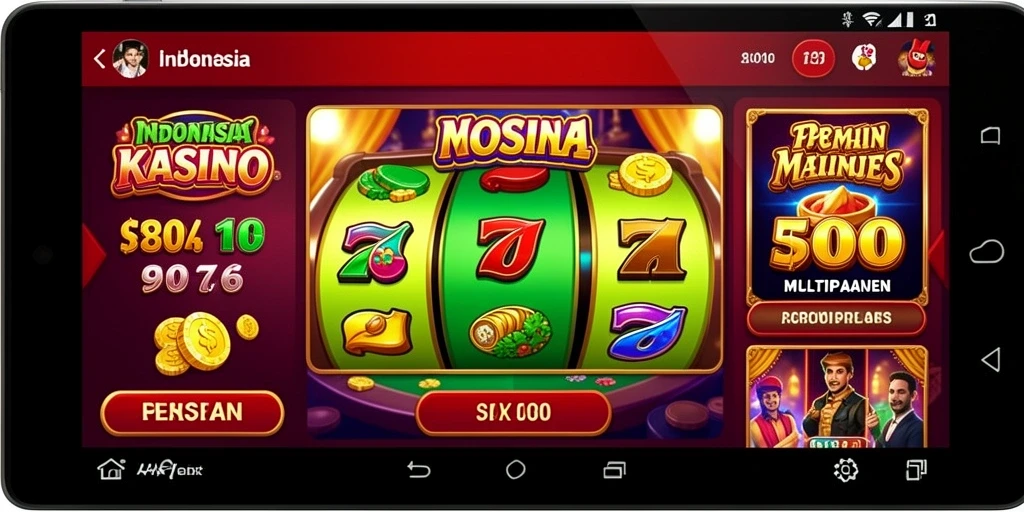 Screenshot menunjukkan antarmuka permainan yang menarik.