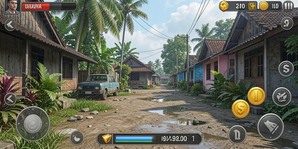 Tampilan awal game yang memikat dan interaktif.