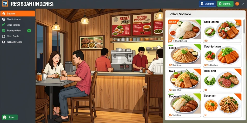 Antarmuka pengguna yang ramah dan menarik.
