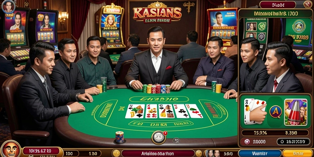 Tampilan awal permainan yang menarik dan ramah pengguna.